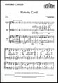 Nativity Carol SATB choral sheet music cover